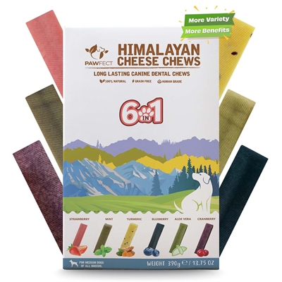 Pawfect Himalaya Yaki Ostben Multipack MEDIUM 6 x 65g